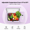 BougeRV CR22 Portable Refrigerator Colorful -8°F to 50°F Temp Control 23QT 12V New