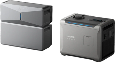 Anker Solix E10 Infinite Backup Kit 6-24kWh LFP Battery 10-30kW Turbo Output New