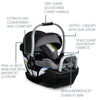Britax Willow SC Infant Car Seat with Alpine Base ClickTight New