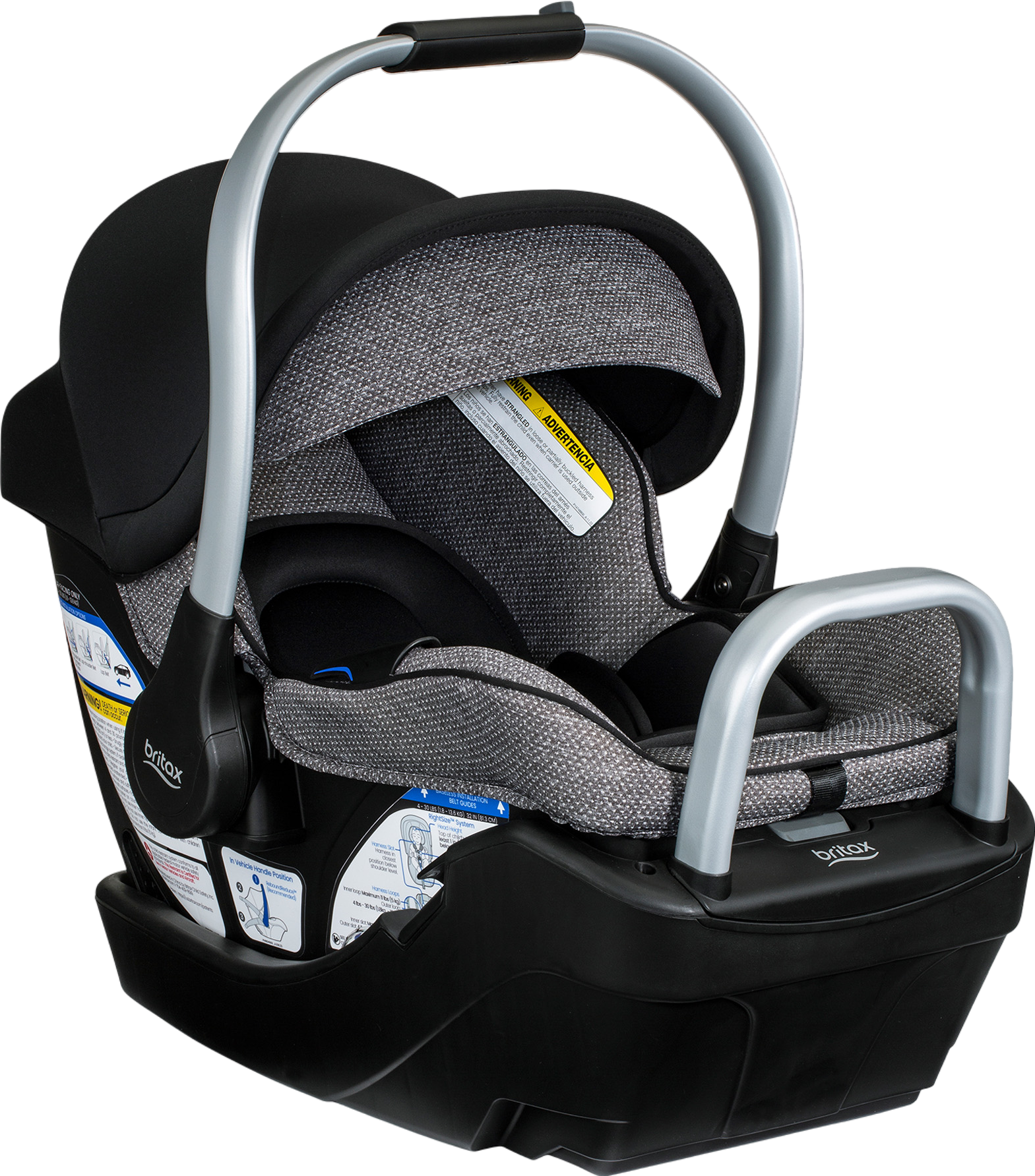 Britax Willow SC Infant Car Seat with Alpine Base ClickTight New