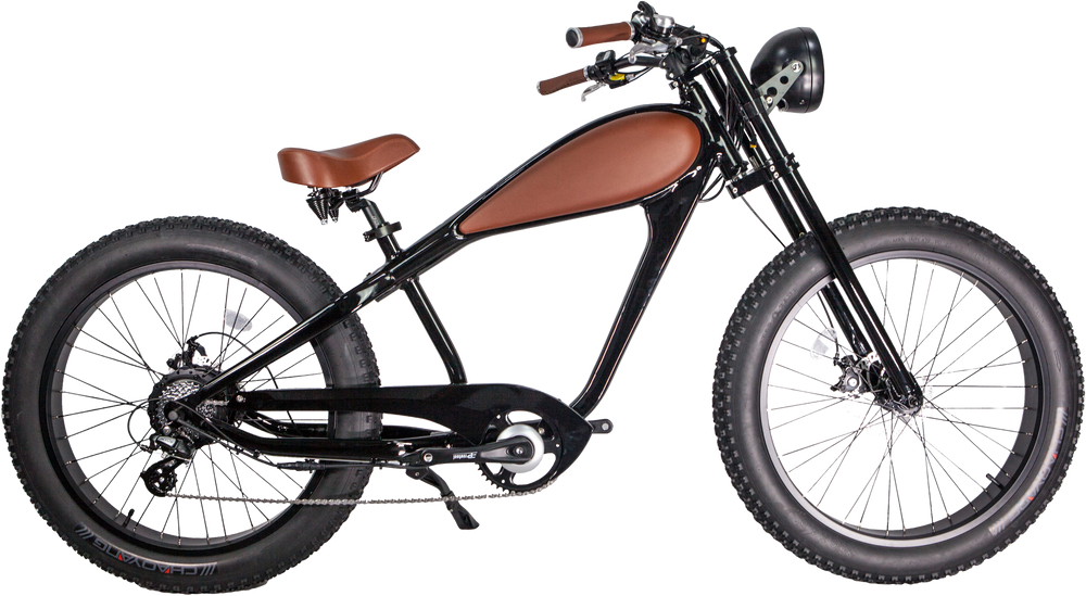 Bike Shop Mile Bikes Glarewheel EB-CH Fat Tire Electric Bicycle