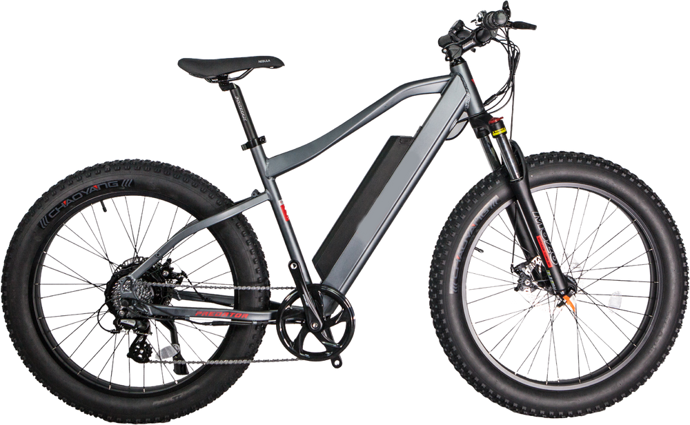 Glarewheel EB-PR Fat Tire Electric Bicycle 7 Speed 26
