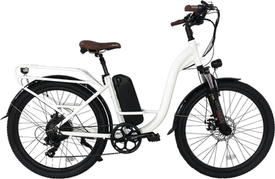 Glarewheel EB-RUPRO Step-Thru Electric Bicycle 7 Speed 26
