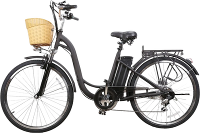 Glarewheel EB-X12 City Electric Bicycle 6 Speed 26