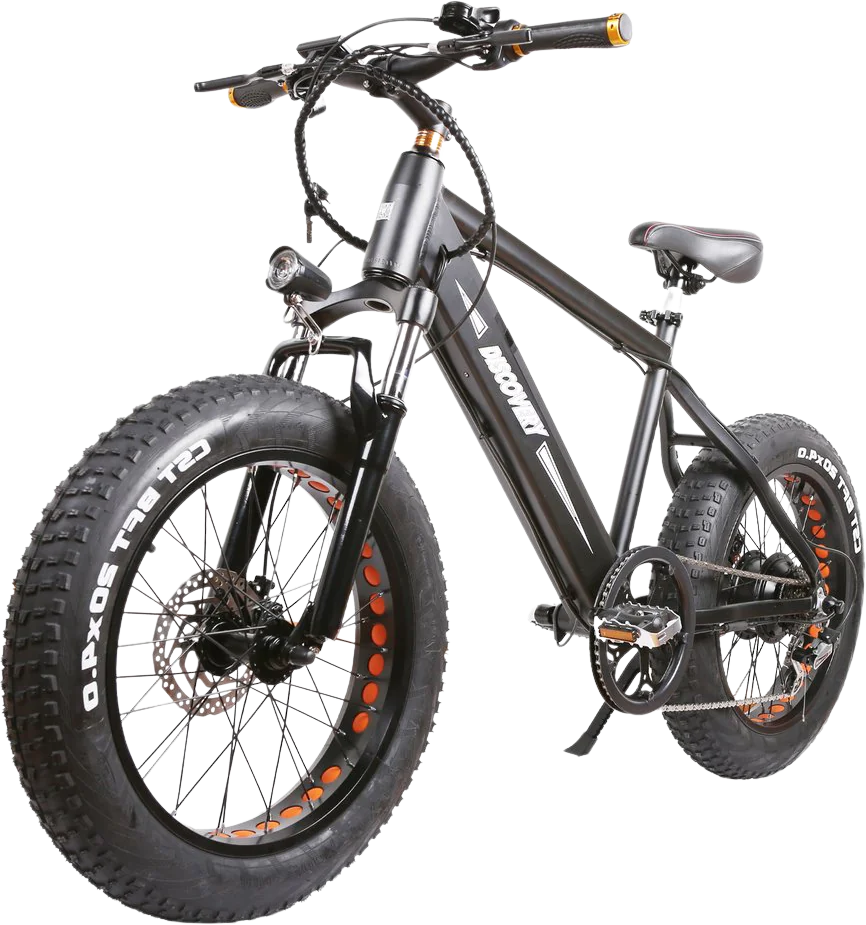 Glarewheel EB-X7 Fat Tire Electric Bicycle 6 Speed 20