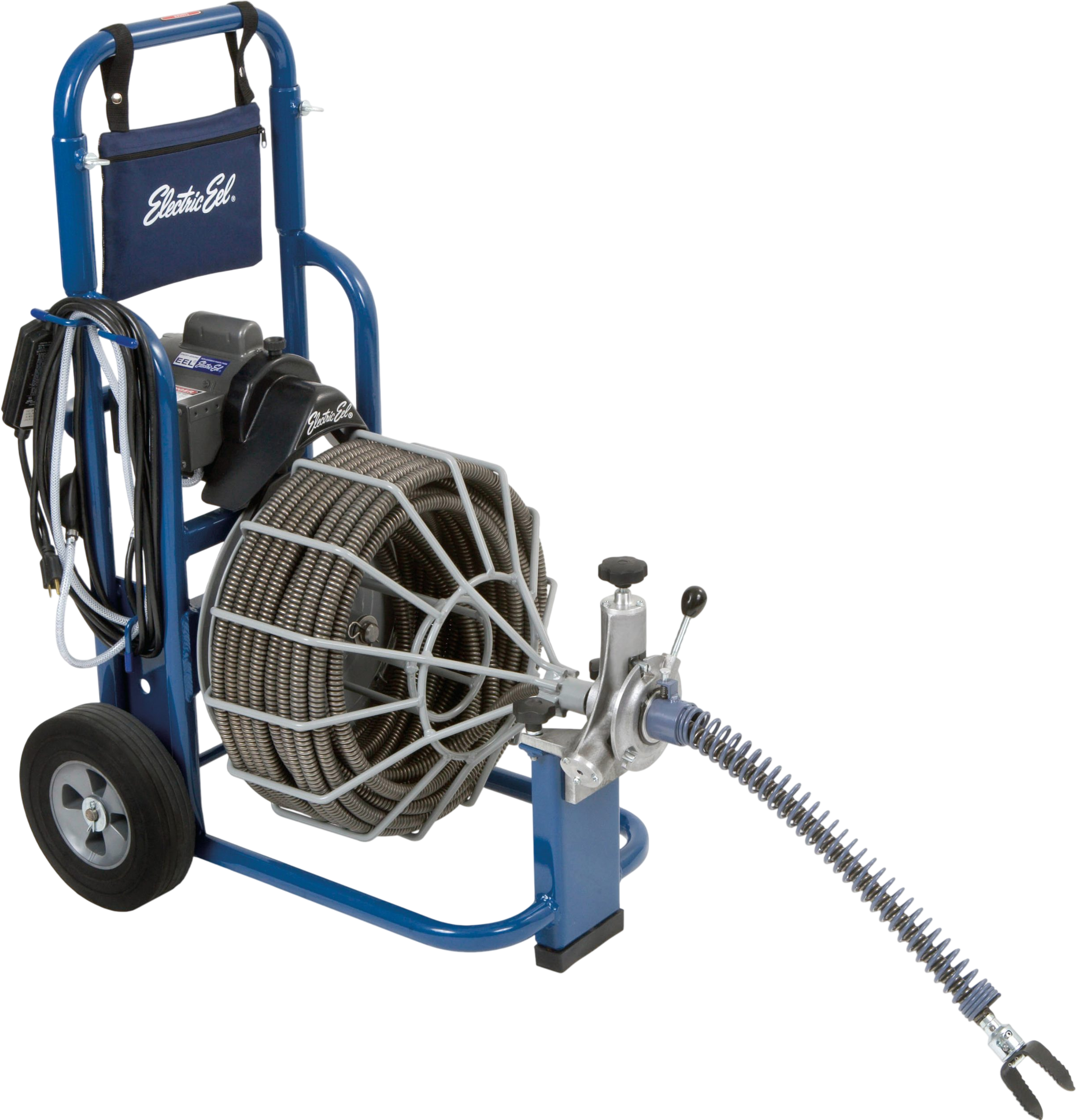 Electric Eel Drain Cleaner 3/4 in. x 100 ft. Auto Feed Model RF Complete Kit New