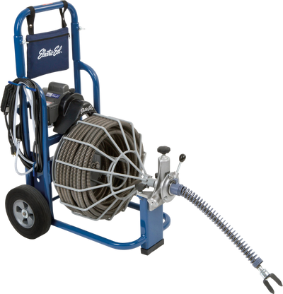 Electric Eel Drain Cleaner 3/4 in. x 100 ft. Auto Feed Model RF Complete Kit New