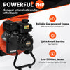 EFCUT EF-MF30 3-in-1 Wood Chipper 3" Shredder Mulcher 2 Hopper 7HP 212cc Horizontal 4-stroke Gas-Powered New