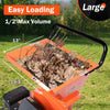 EFCUT EF-MF30 3-in-1 Wood Chipper 3" Shredder Mulcher 2 Hopper 7HP 212cc Horizontal 4-stroke Gas-Powered New