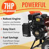 EFCUT R30 Wood Chipper 3" Shredder Mulcher 7HP 212cc Horizontal 4-stroke Gas-Powered Compact New