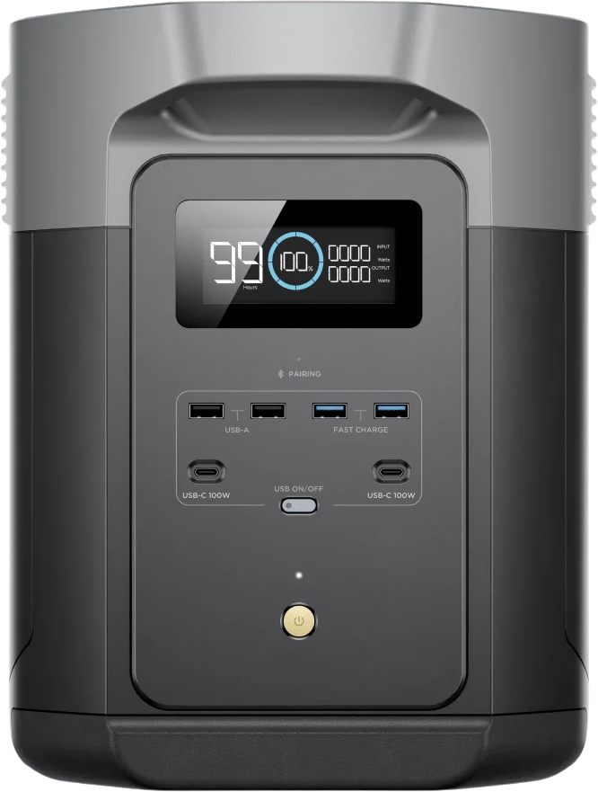 EcoFlow DELTA 2 Max 2048Wh/2400W Portable Power Station EcoFlow DELTA 2 Max 2048Wh/2400W Portable Power Station