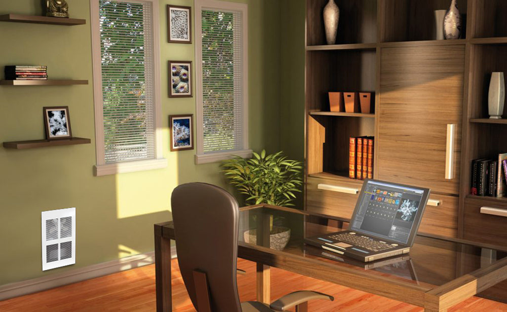 King Electric Multi-Watt Wall Heater 300 sq. ft. 120V 3000W EFW1230-MW-W New