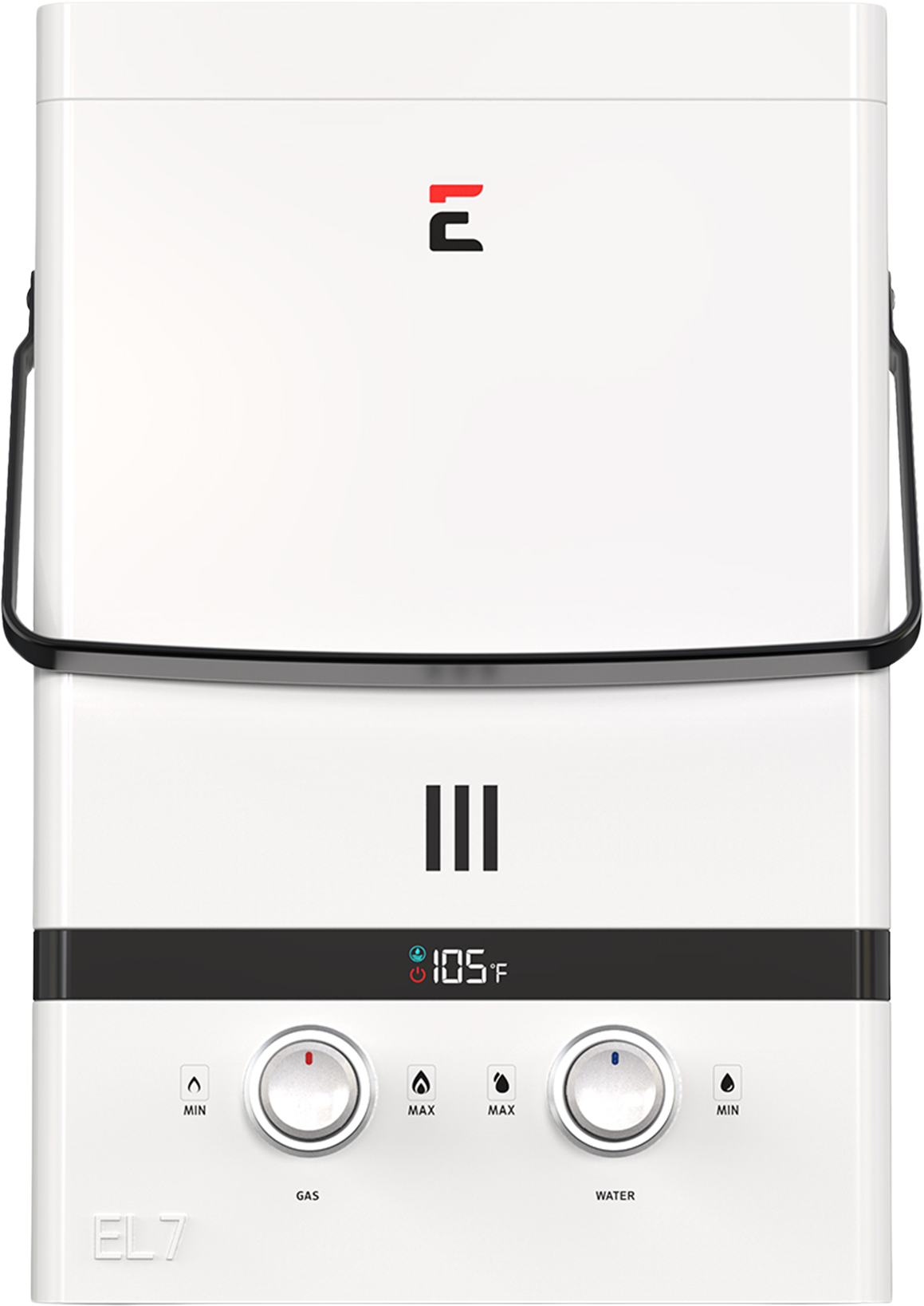 Eccotemp EL7 Luxe Tankless Water Heater Liquid Propane 1.85 GPM Outdoor 80 PSI Manufacturer RFB