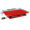 2200 lbs Capacity Stationary Powered Hydraulic Double Scissor Lift Table, 86.6" x 51.2" Platform, 94.5" Lift Height,  UL Certified Motor,  ELTD22L