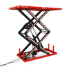2200 lbs Capacity Stationary Powered Hydraulic Double Scissor Lift Table, 86.6" x 51.2" Platform, 94.5" Lift Height,  UL Certified Motor,  ELTD22L