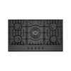 Empava Gas Cooktop 30" Built-In with 5 Italy SABAF Burners NG/LP Convertible Black Tempered Glass New