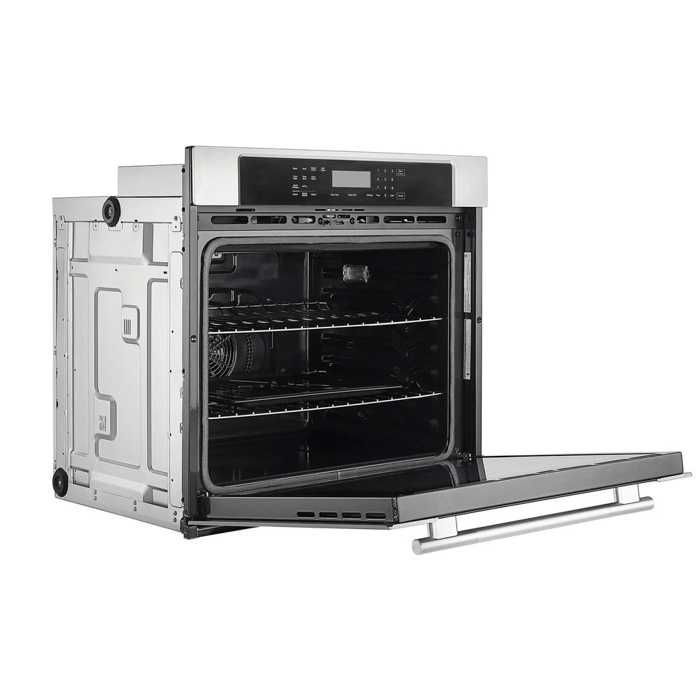 Empava Electric Oven 30" Single Wall 5 cu.ft. Air Fryer with Convection Self Cleaning LED Display Stainless Steel New