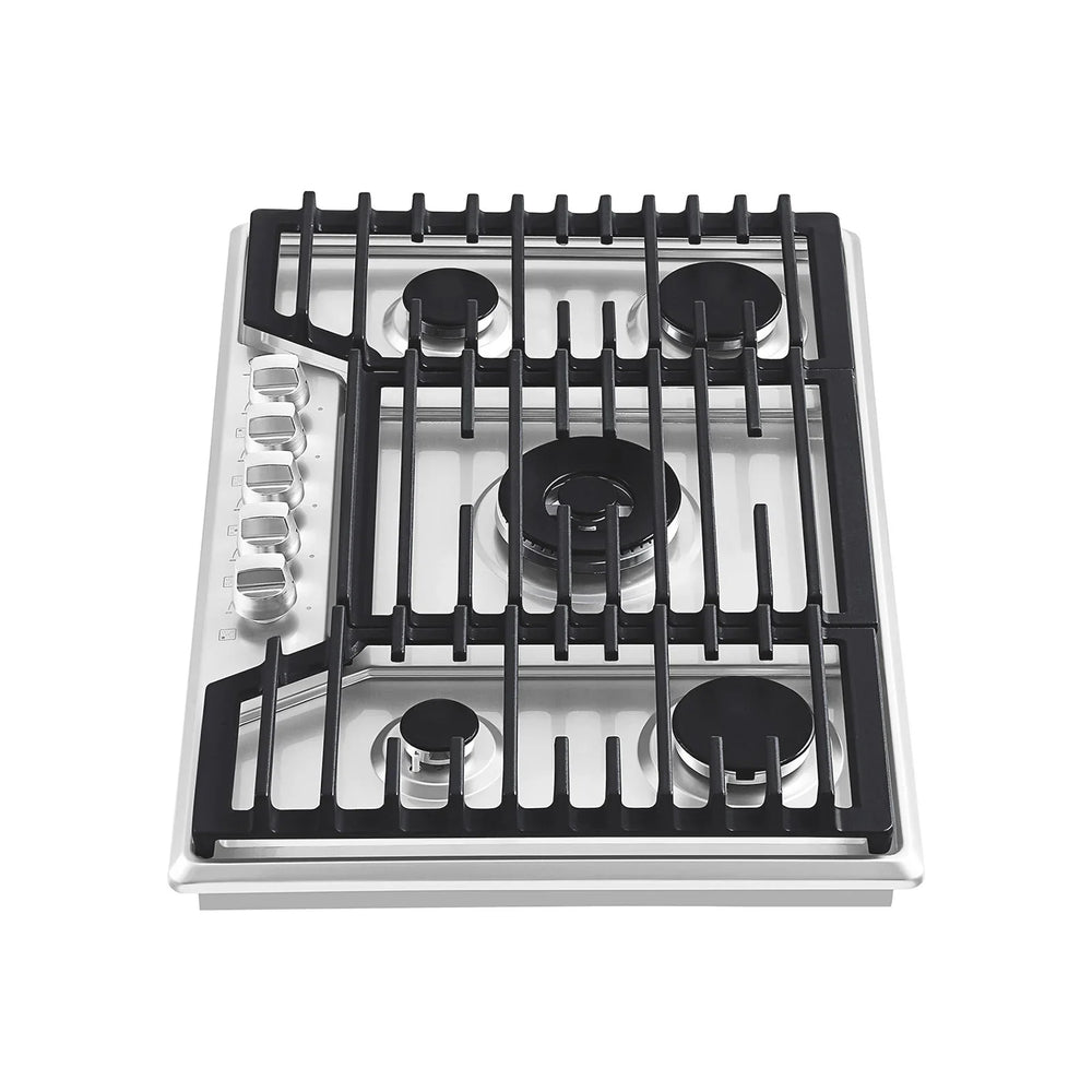 Empava Gas Cooktop 36" Built-In with Italy SABAF 5 Burner NG/LP Convertible Stainless Steel New