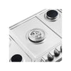 Empava Gas Cooktop 36" Built-In with Italy SABAF 5 Burner NG/LP Convertible Stainless Steel New