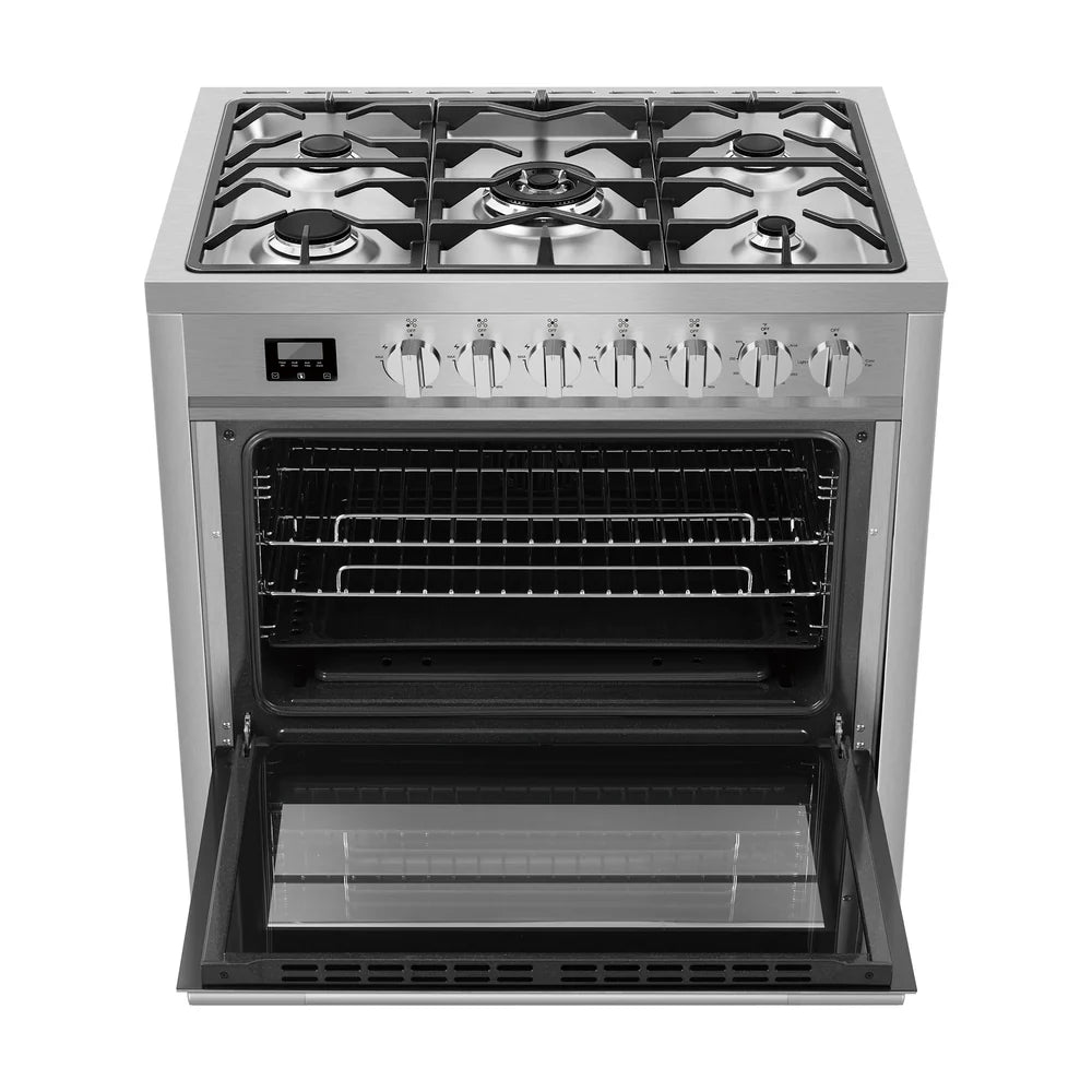 Empava Convection Oven 36" Single 4.3 cu. ft. Gas Range Slide-In Freestanding with 5 Burners Stainless Steel New