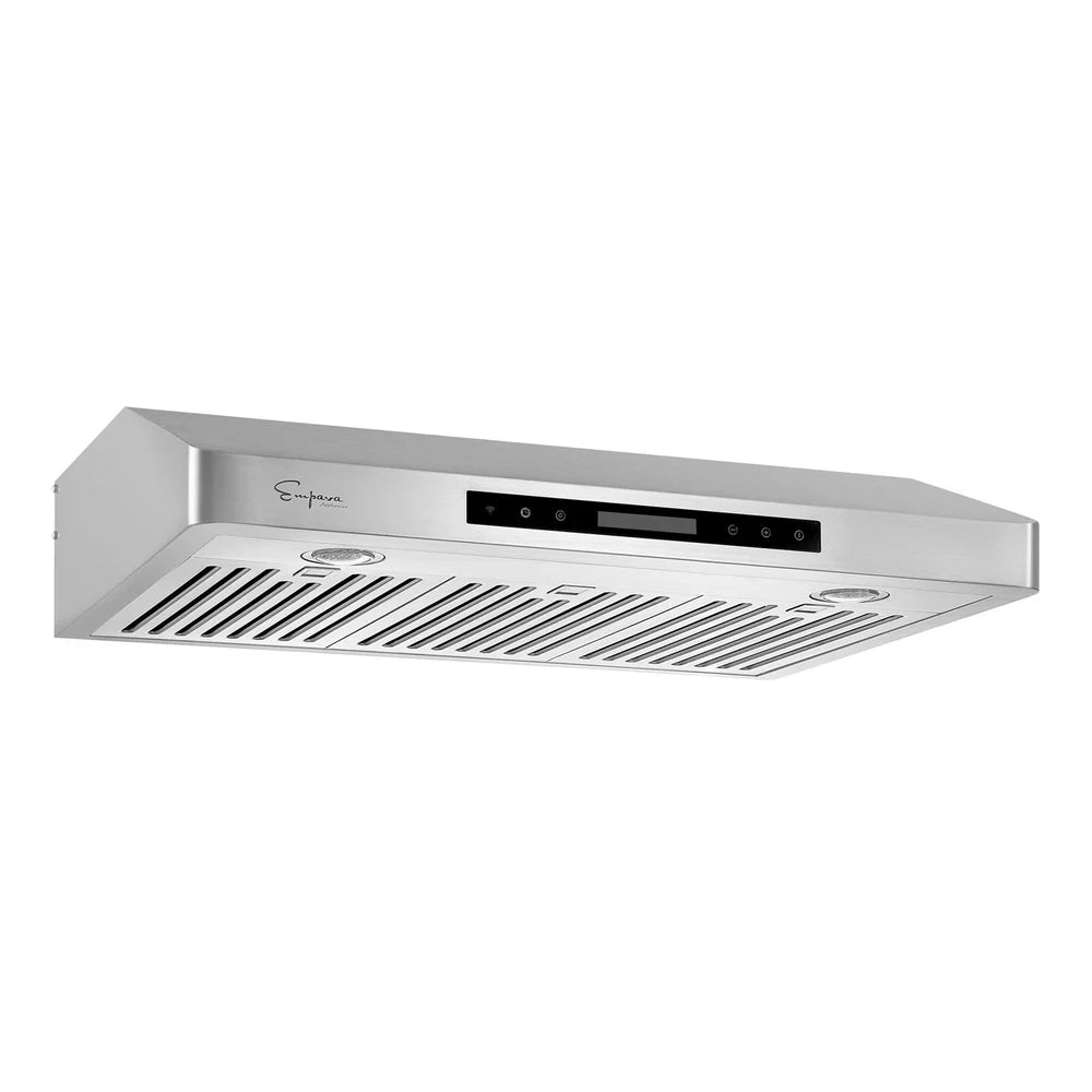 Empava Range Hood 36" Under Cabinet Ducted 500 CFM with LCD Screen and Filters Stainless Steel New