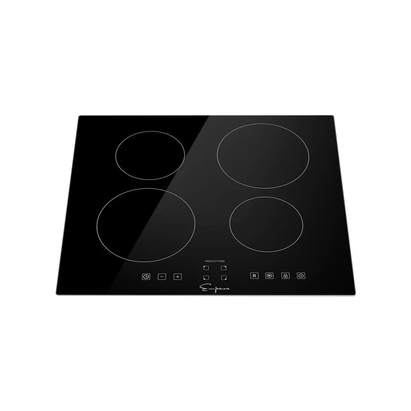 Empava - 24 in. Electric Stove Induction Cooktop with 4 Power Boost Burners - Black - Thumbnail 5