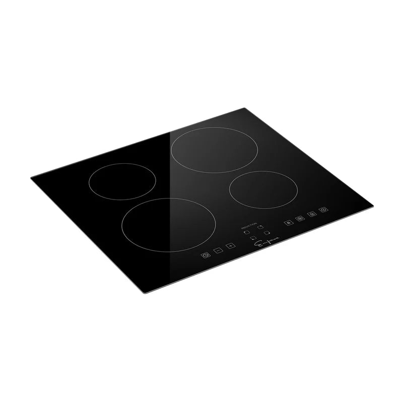 Empava - 24 in. Electric Stove Induction Cooktop with 4 Power Boost Burners - Black