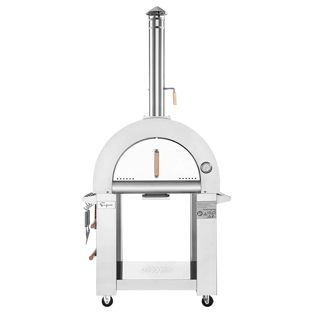 Empava Pizza Oven 38.6" Outdoor Wood Fired Stainless Steel New