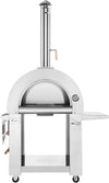 Empava Pizza Oven 33" Outdoor Wood Fired with Side Panel Table Stainless Steel New