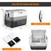 Costway Portable Electric Cooler 58QT Camping Car Refrigerator 75831962 New