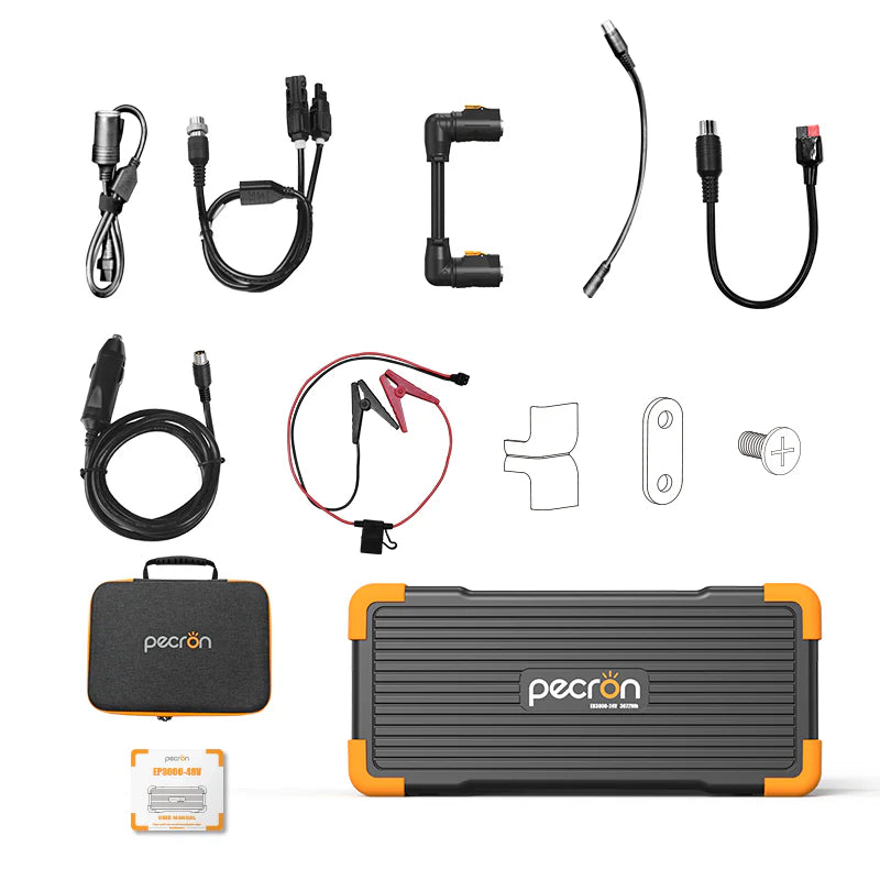 Pecron EP3800-48V Expansion Battery 3840Wh for E1000LFP/ E1500LFP/ E2400LFP/ E3600LFP/ F3000LFP New