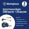 Westinghouse ePX3100v Electric Pressure Washer 2100 PSI 1.76 GPM New