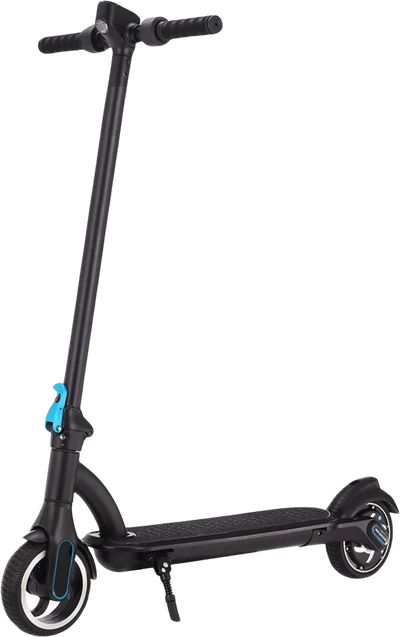 Glarewheel ES-S8 Folding Electric Scooter 10 Mile Range 12 MPH 250W 36V 5Ah Black New