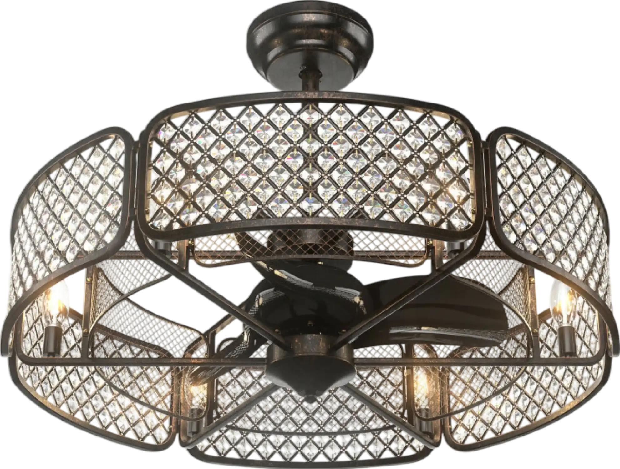 Costway Caged Ceiling Fan 30