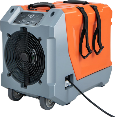 Costway Dehumidifier Commercial 180 Pints 210 CFM Basement/Crawl Space Pump And Drain Hose Orange New