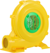 780W Bounce House Blower 1 HP Portable Air Pump Fan with Handle and Ground Stakes