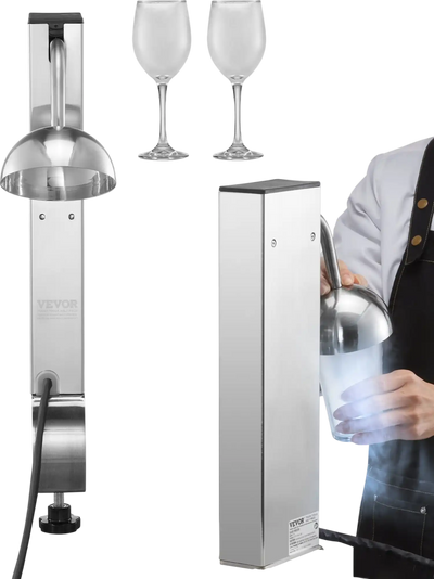 Vevor CO2 Glass Froster Pull-Down Lever Dry Ice Drink Chiller for Bars and Kitchens New