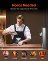 Vevor CO2 Glass Froster Pull-Down Lever Dry Ice Drink Chiller for Bars and Kitchens New