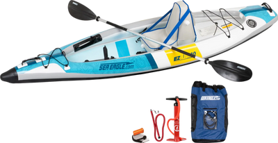 Sea Eagle EZLITE10K_D 10' EZLite10 Inflatable Kayak Deluxe Package New
