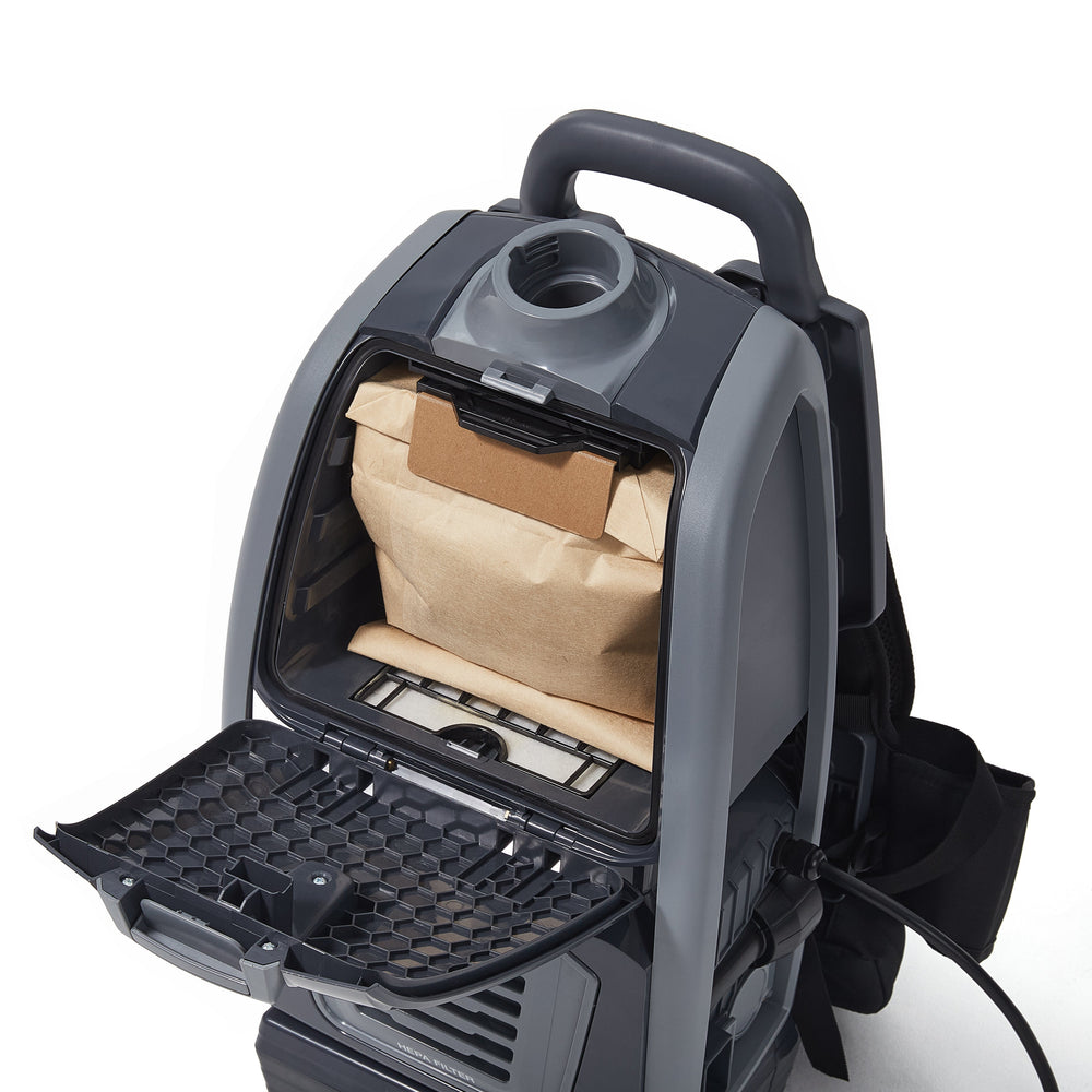 2-in-1 Battery Powered Commercial Backpack Vacuum & Blower 6 Qt