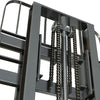 2640lbs Lithium-ion Electric Straddle Stacker,  98" Lift,  Adjustable Legs & Forks,  F26-98S