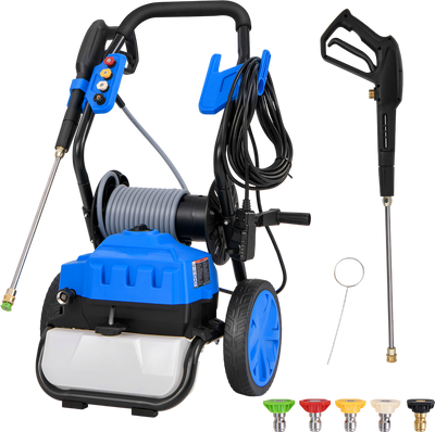 Costway Electric Pressure Washer 2300 PSI 1.8 GPM with Quick Connect Nozzles New