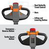 3300lbs Lithium-ion Electric Straddle Stacker,  138" Lift,  Adjustable Legs & Forks,  F33-138S