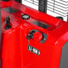 3300lbs Lithium-ion Electric Straddle Stacker,  118" Lift,  Adjustable Legs & Forks,  F33-118S