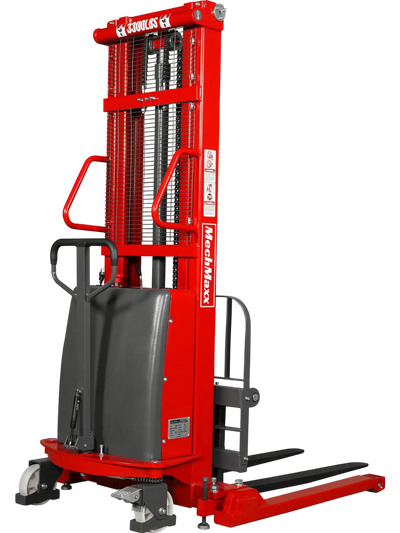 MechMaxx S33-118S Stacker 3300lbs Semi-Electric Straddle 118