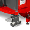 3300lbs Semi-Electric Straddle Stacker,  118" Lift,  Adjustable Legs & Forks,  S33-118S