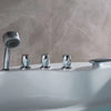 Empava Bathtub 59" Freestanding Round Whirlpool Acrylic with Right Drain New