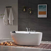 Empava Bathtub 67" Acrylic Freestanding Whirlpool with Reversible Drain New