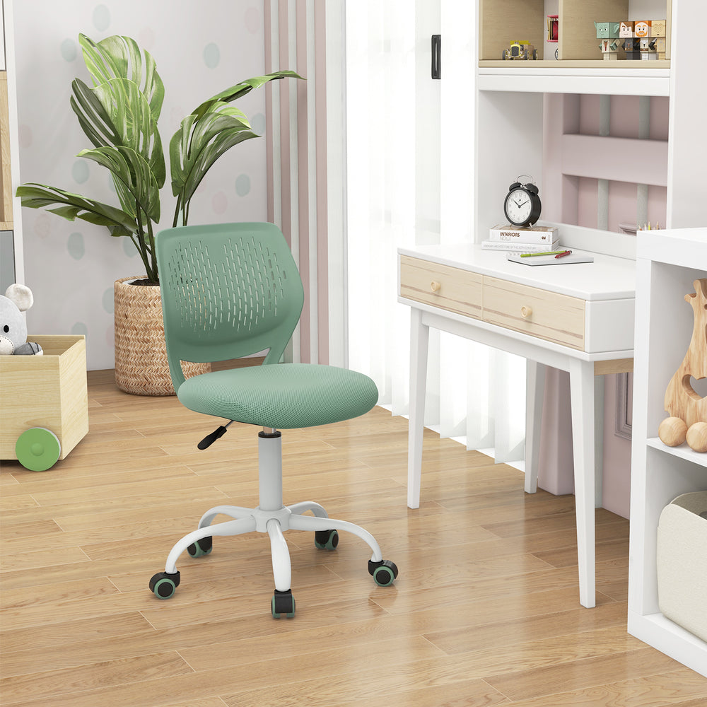 Ergonomic Children Study Chair with Adjustable Height-Green - Gallery View 1 of 8