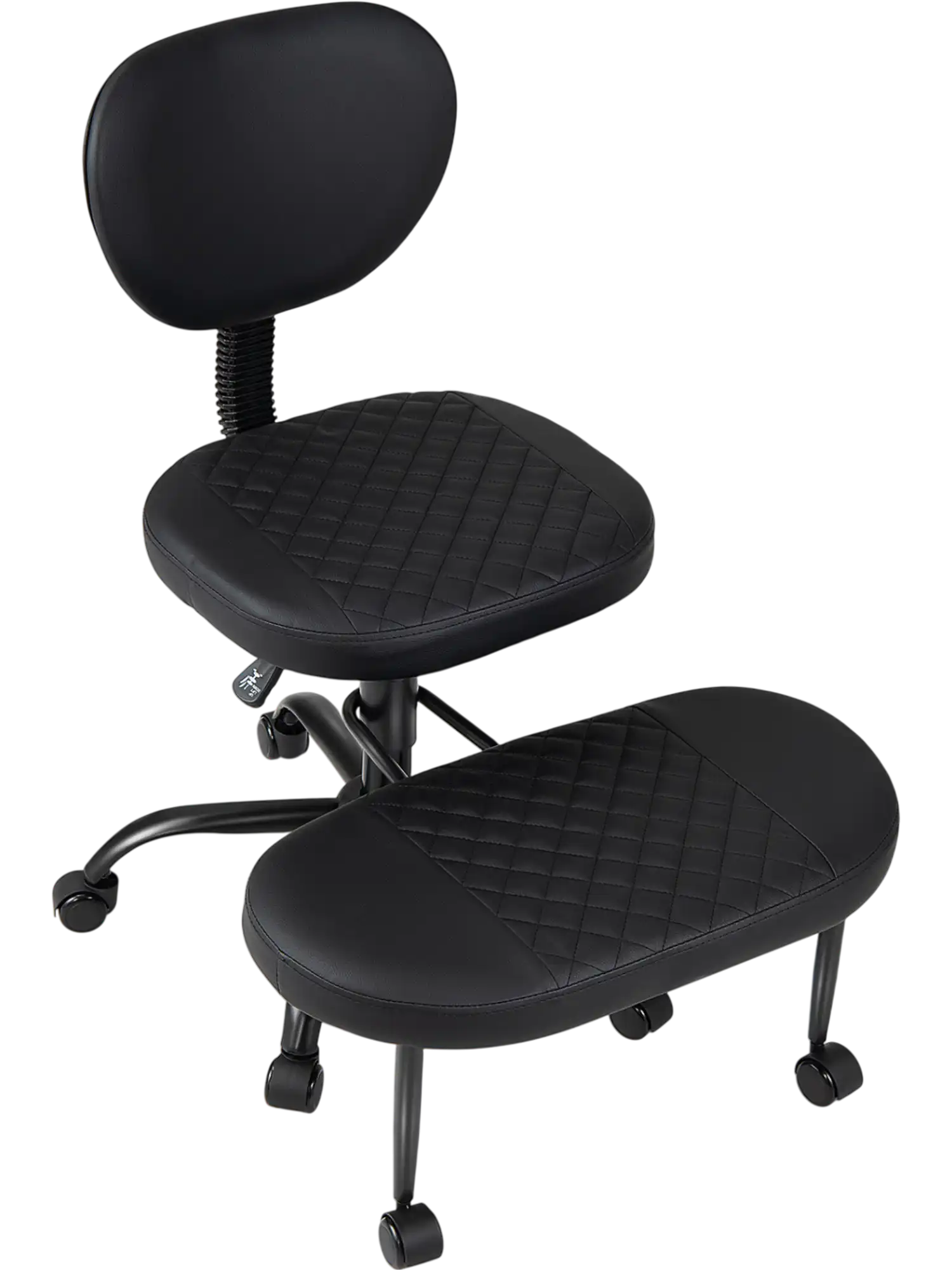 Costway Ergonomic Cross Legged Office Chair Height-Adjustable Seat 19222801 New